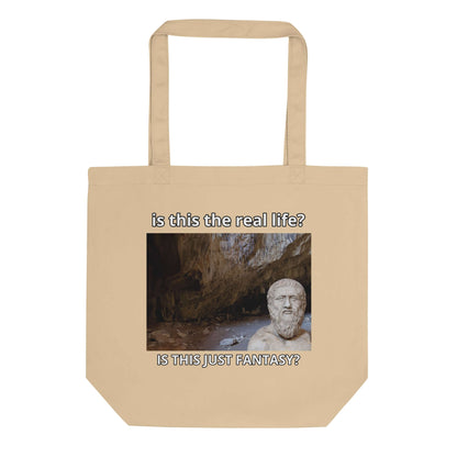 Plato: is this the real life? - Eco Tote Bag