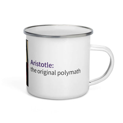 Aristotle: the original polymath - Enamel Mug