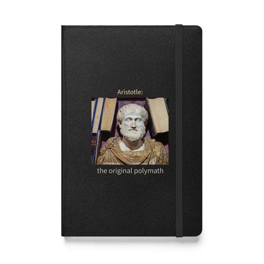 Aristotle: the original polymath - Hardcover bound notebook