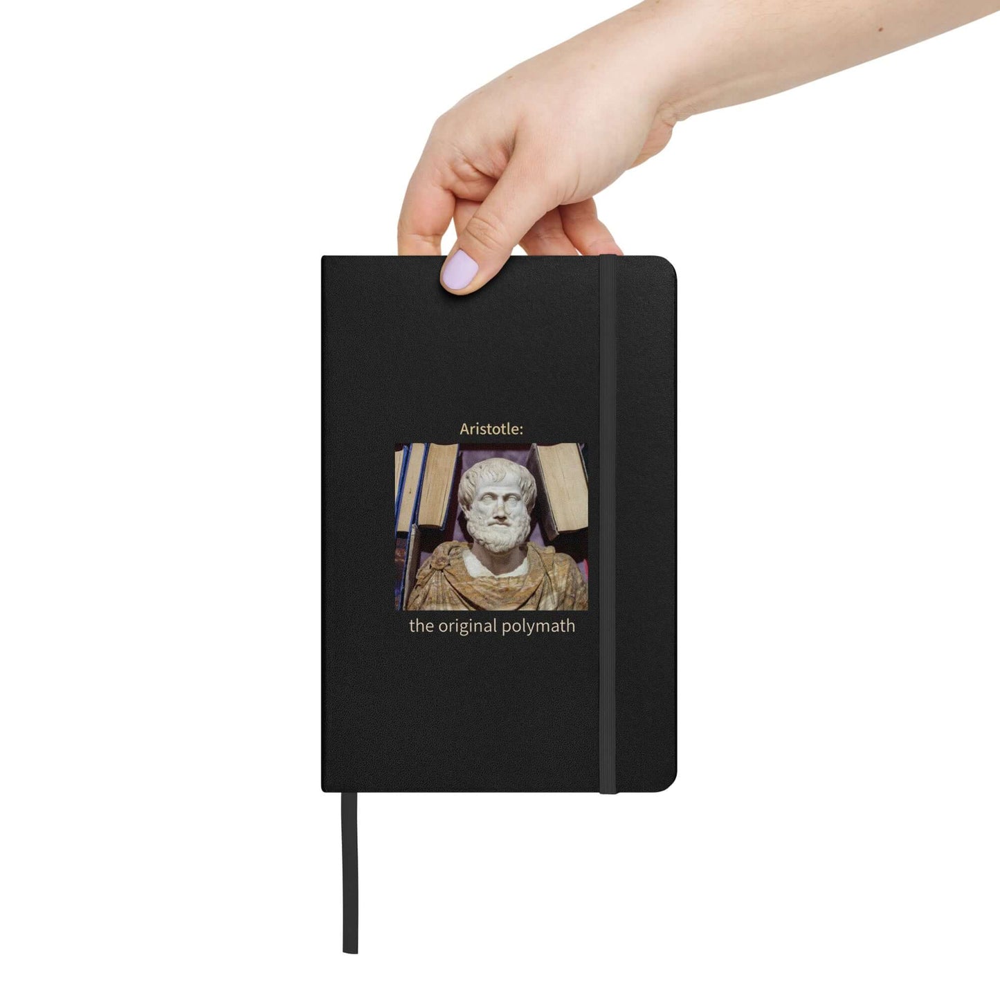 Aristotle: the original polymath - Hardcover bound notebook