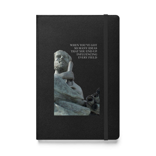 Aristotle: Influencer of every field - Hardcover bound notebook