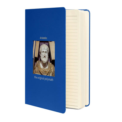 Aristotle: the original polymath - Hardcover bound notebook