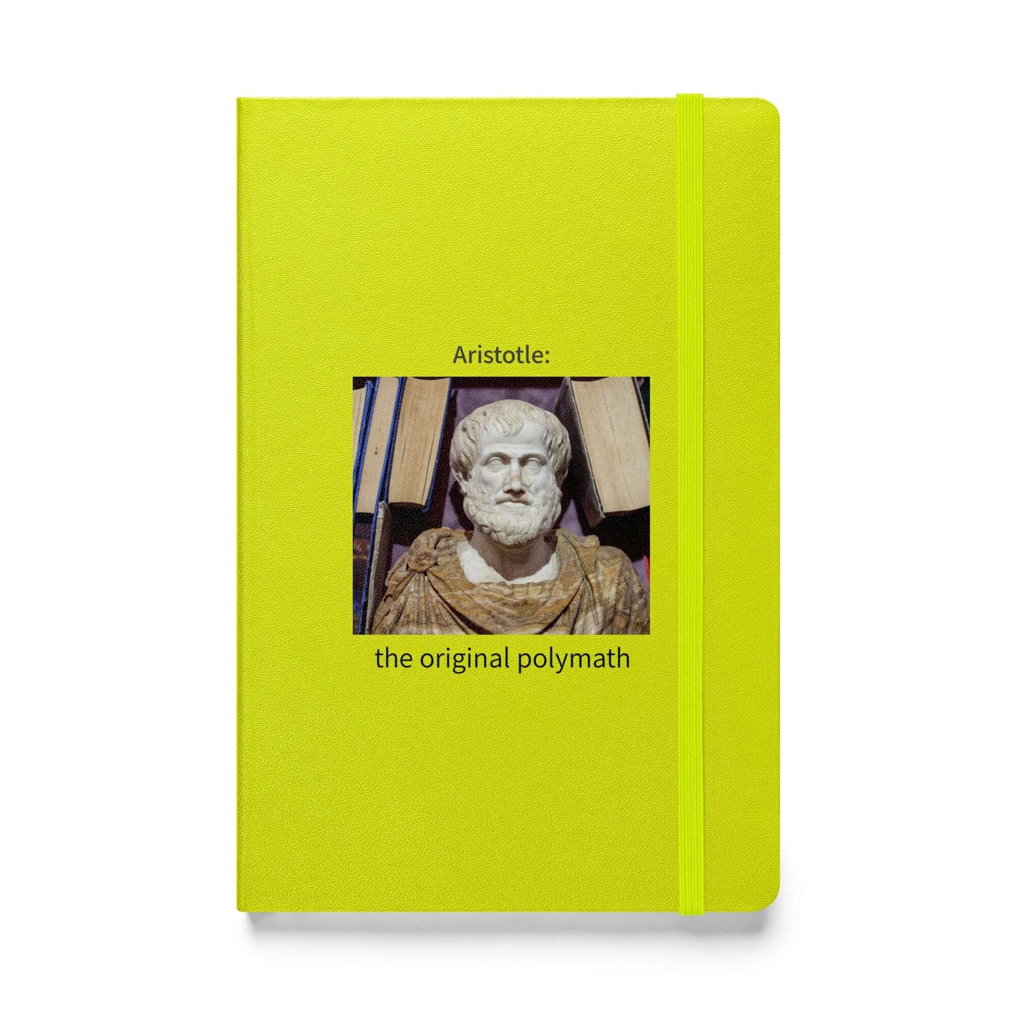 Aristotle: the original polymath - Hardcover bound notebook