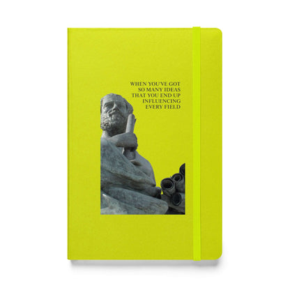 Aristotle: Influencer of every field - Hardcover bound notebook