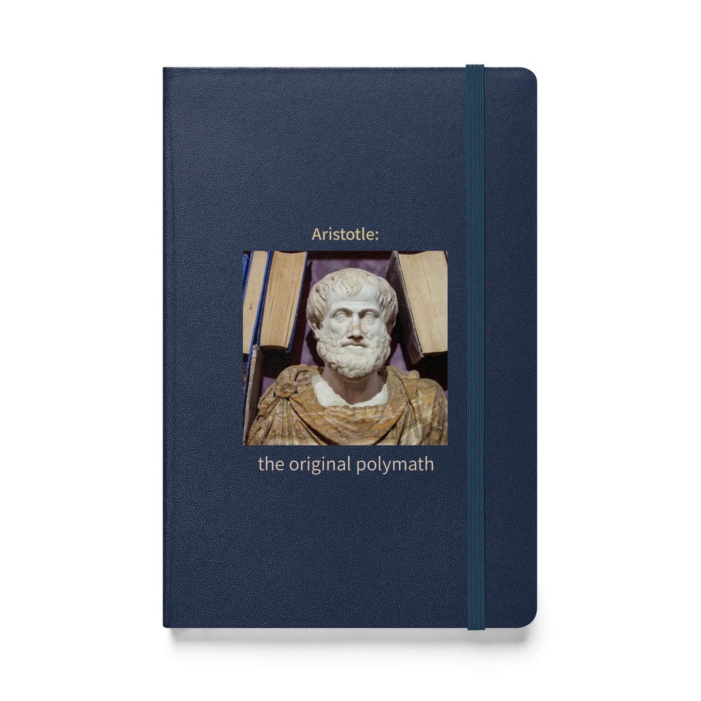 Aristotle: the original polymath - Hardcover bound notebook