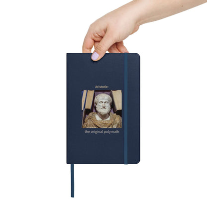 Aristotle: the original polymath - Hardcover bound notebook