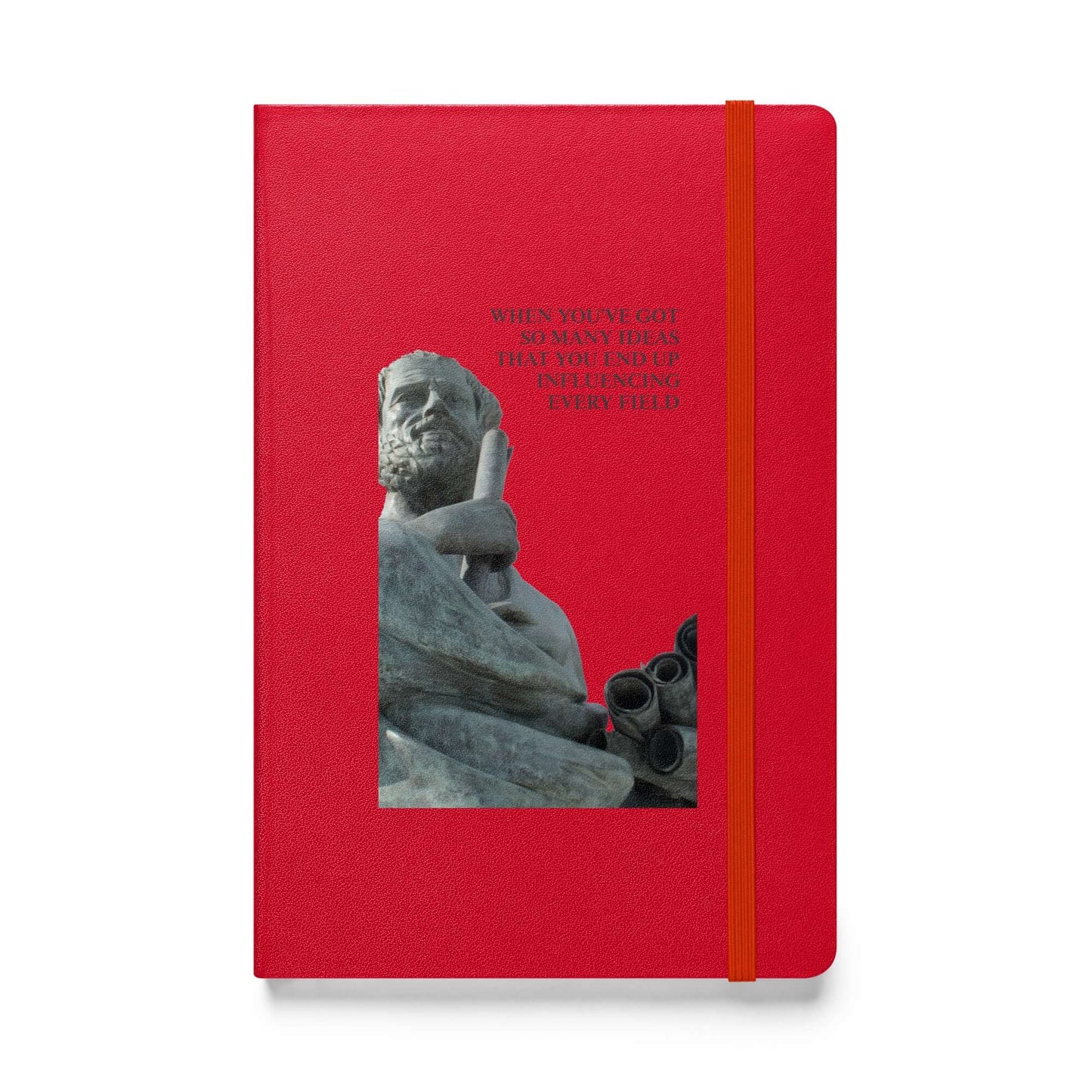 Aristotle: Influencer of every field - Hardcover bound notebook