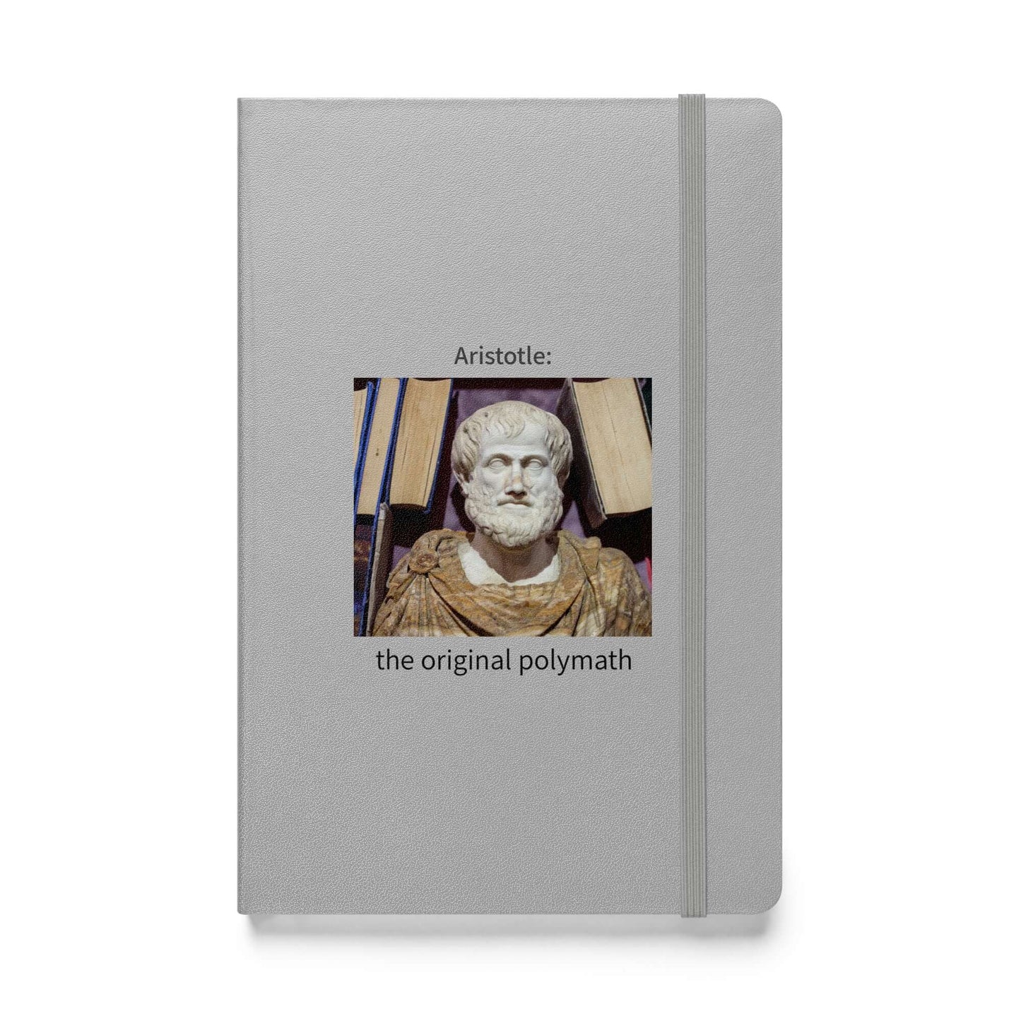 Aristotle: the original polymath - Hardcover bound notebook