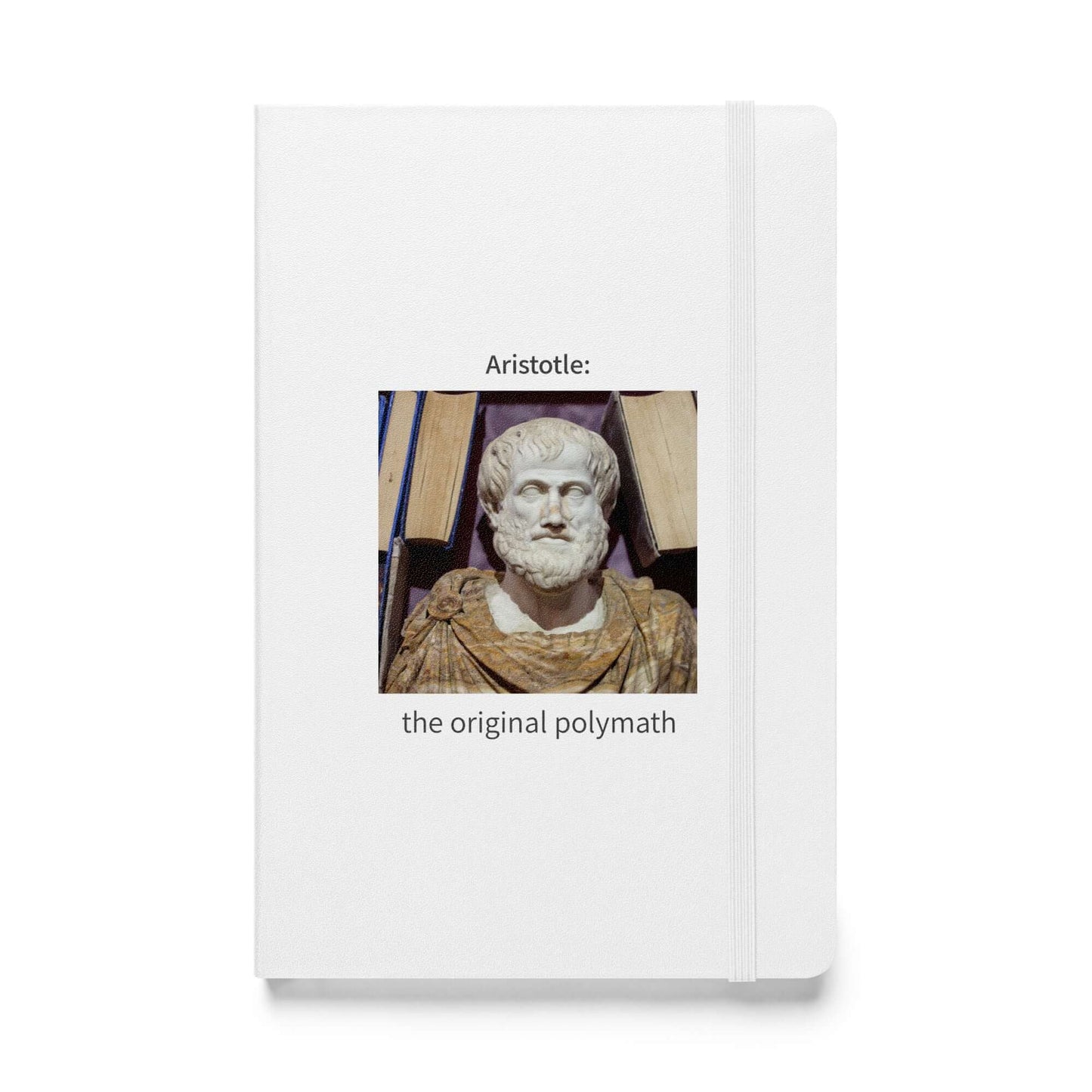 Aristotle: the original polymath - Hardcover bound notebook