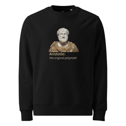 Aristotle: the original polymath - Unisex eco sweatshirt