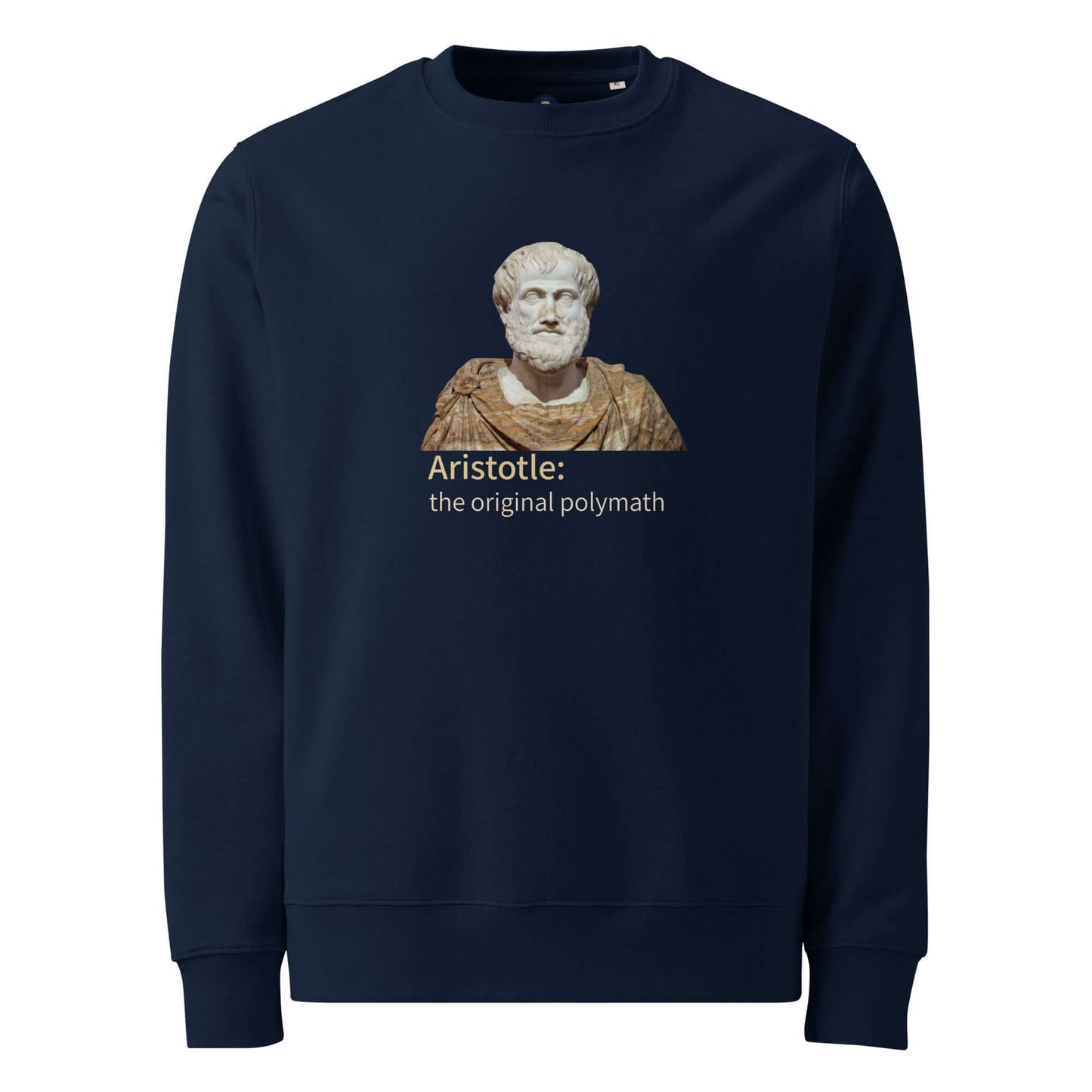 Aristotle: the original polymath - Unisex eco sweatshirt